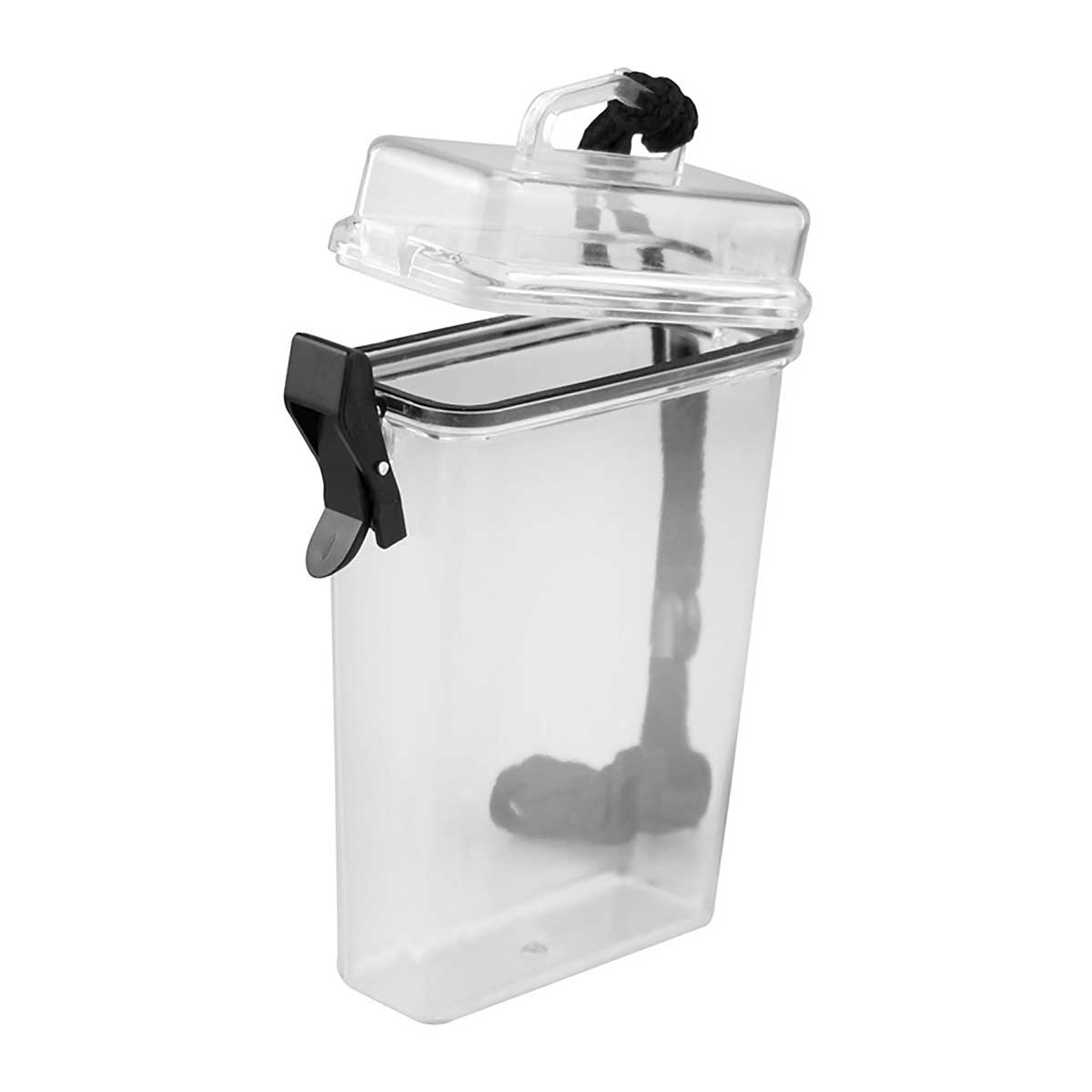 Clear Waterproof Storage Container w/ Lanyard