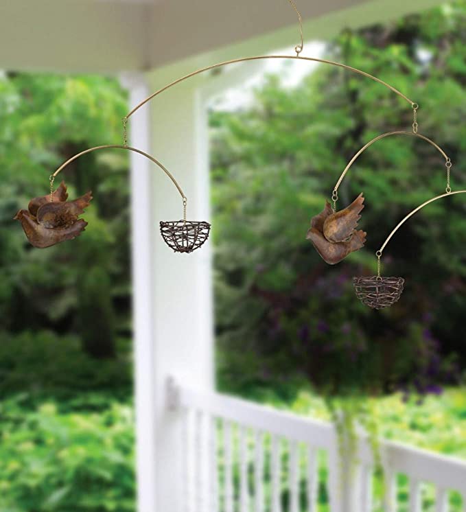 Birds Nest Hanging Mobile