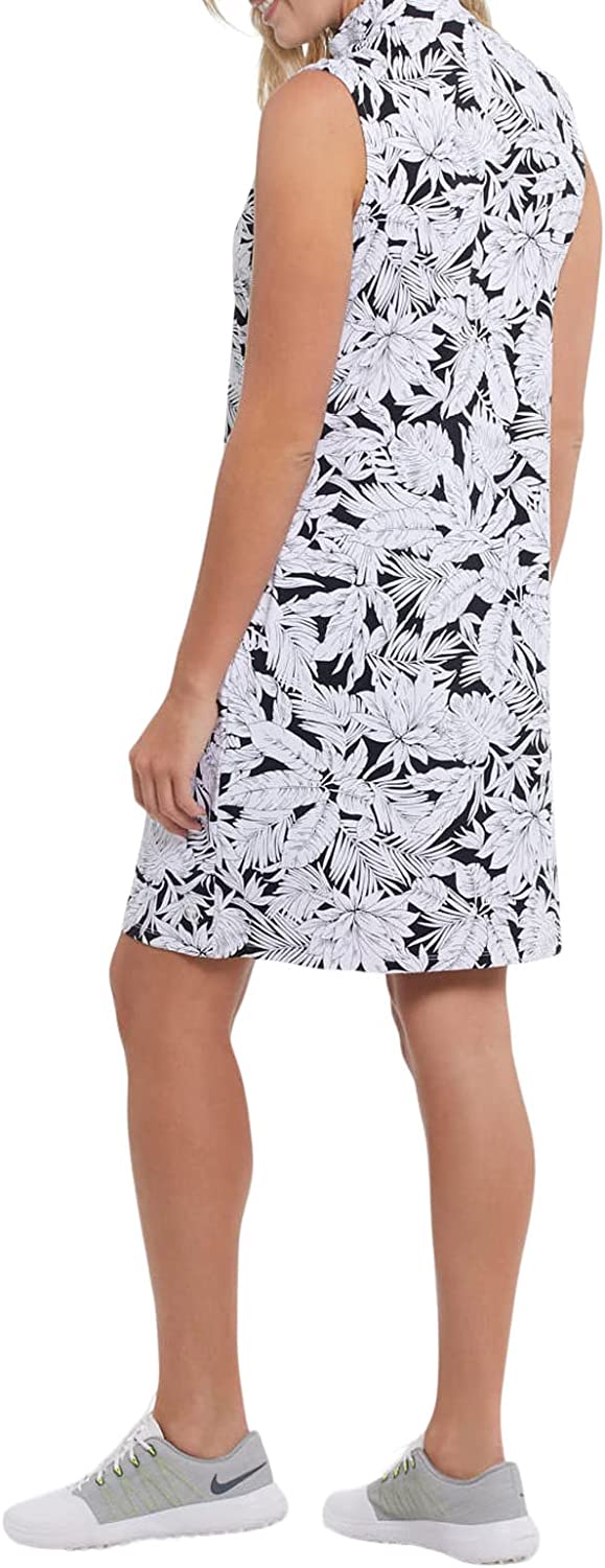 1/4 Zip Sleeveless Dress w/ Shorts