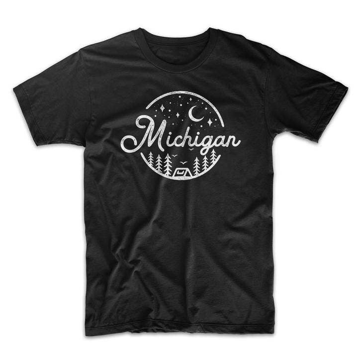 Night Sky Michigan Unisex Tee