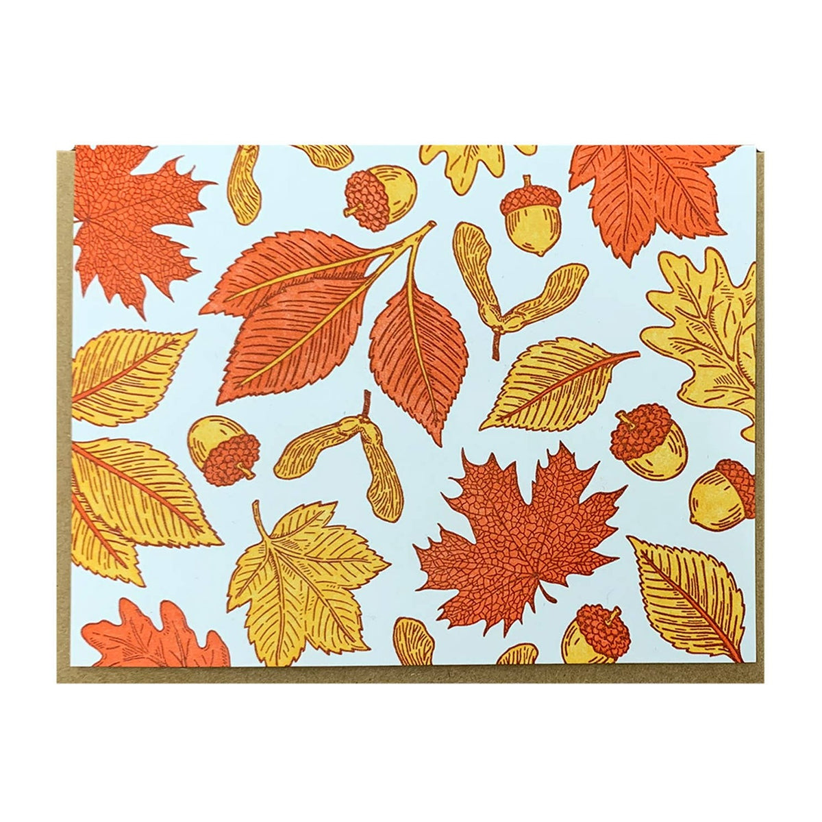 Fall Leaves Card