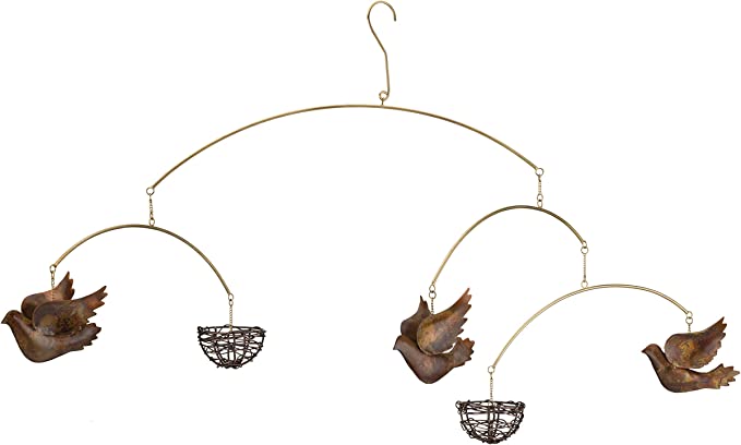 Birds Nest Hanging Mobile