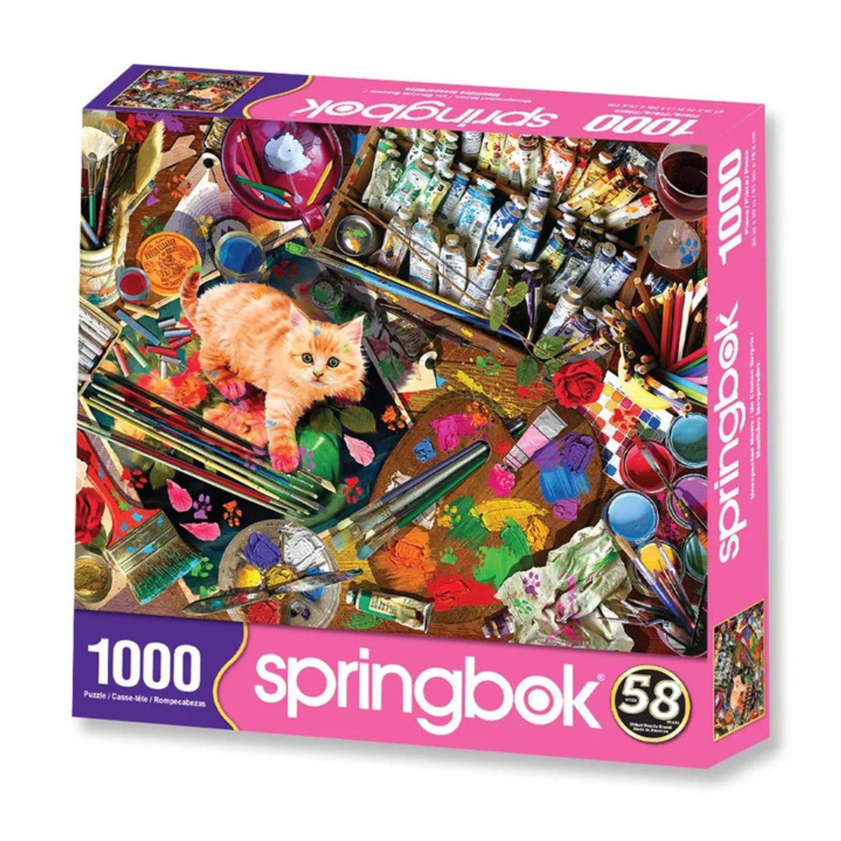 Springbok Unexpected Mews 1000 pc Puzzle