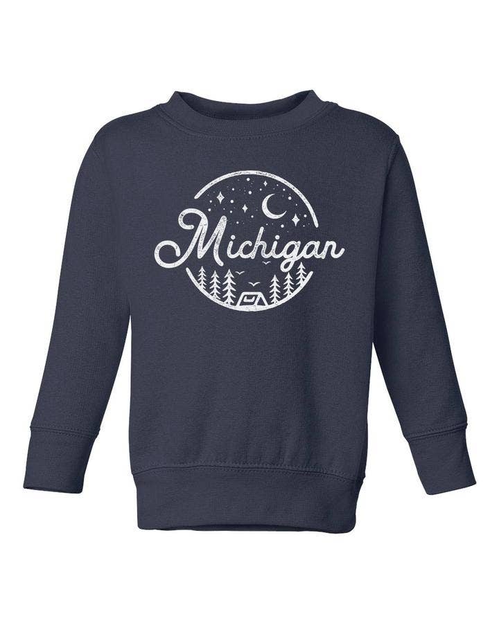 Night Sky Kids Crewneck Sweatshirt