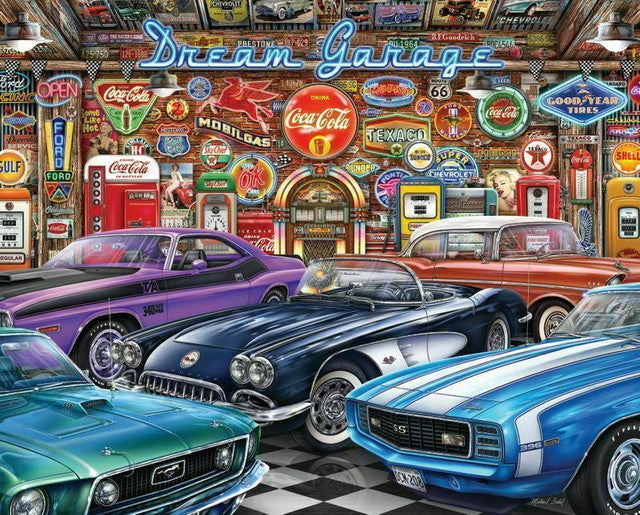 Springbok Dream Garage 1000 pc Puzzle