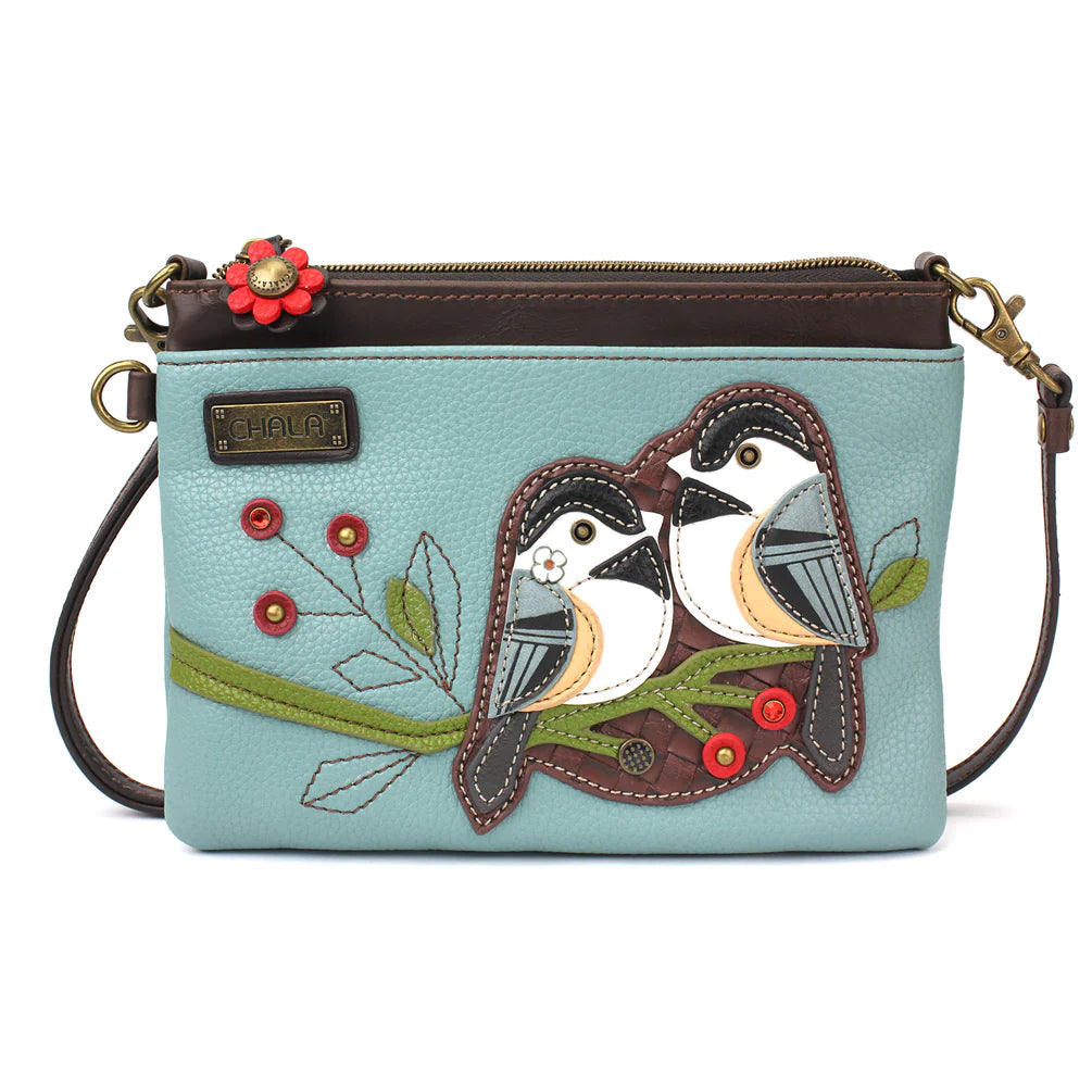 CHALA - Slim Cat Charm Patch Crossbody Bag