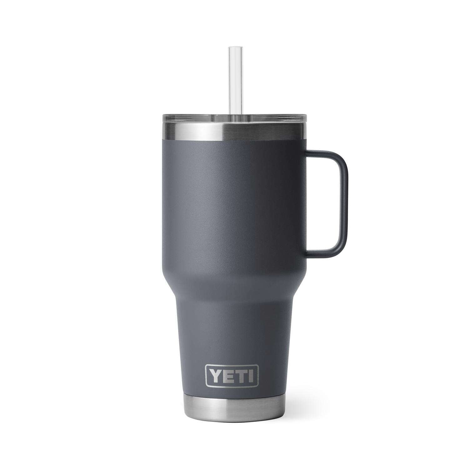 Yeti 35 oz. Rambler Straw Mug White