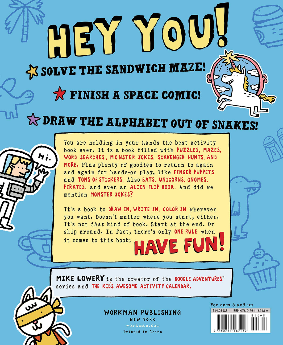 The Kids Awesome Activity Book