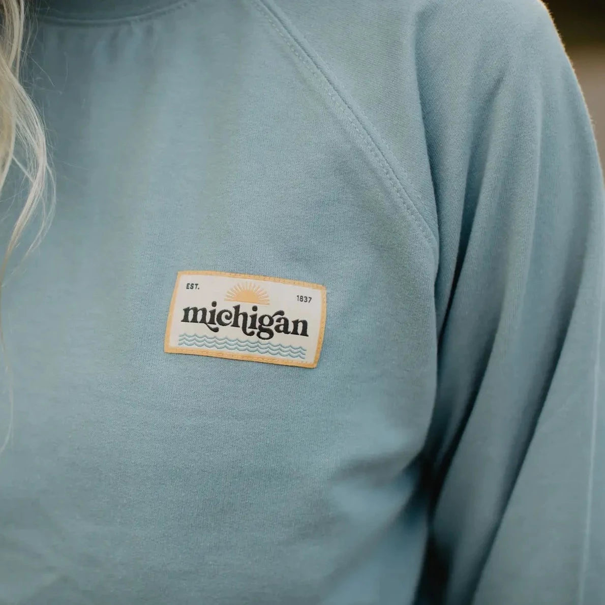 MI Patch L/W Crewneck Sweatshirt