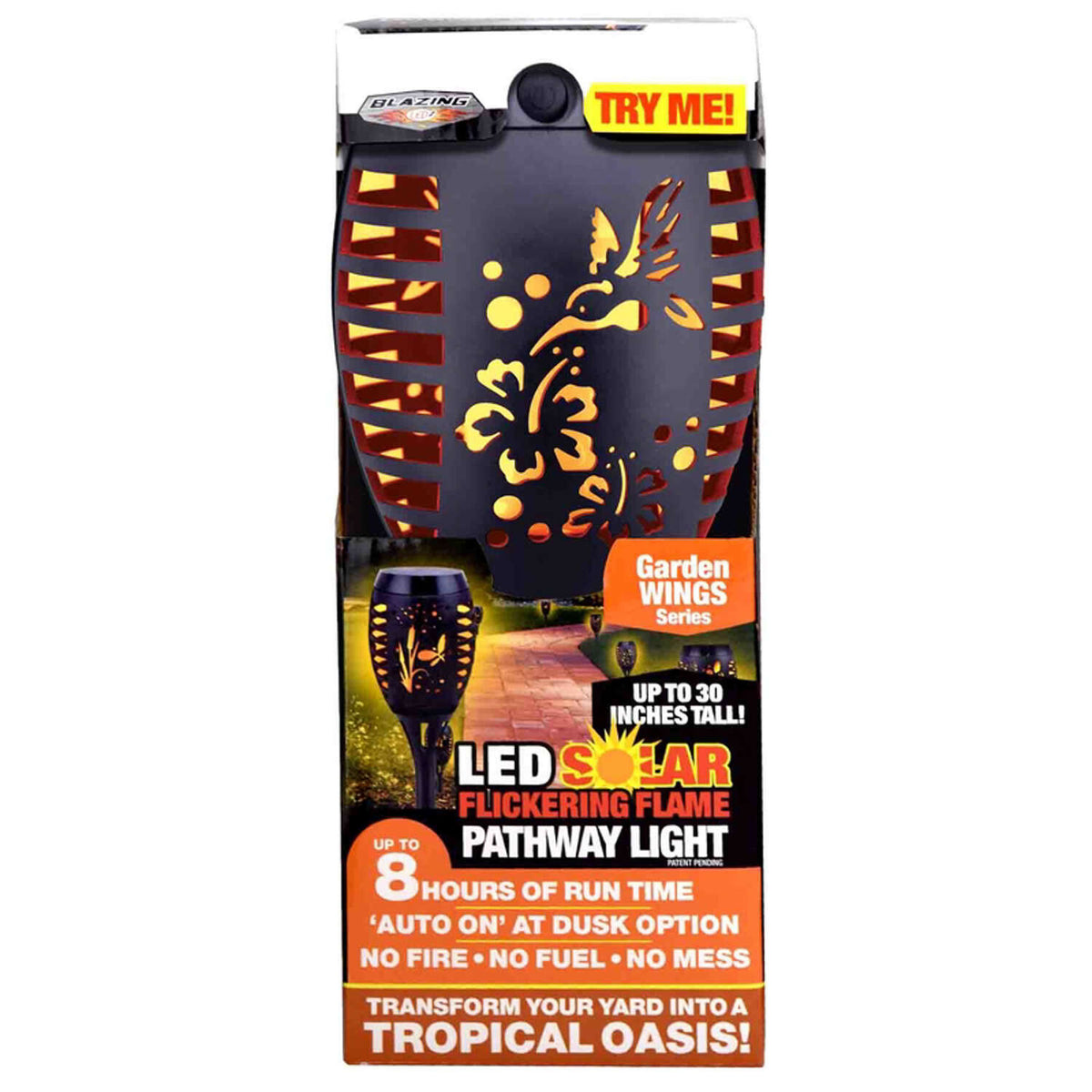 Garden Wings Solar Pathway Light