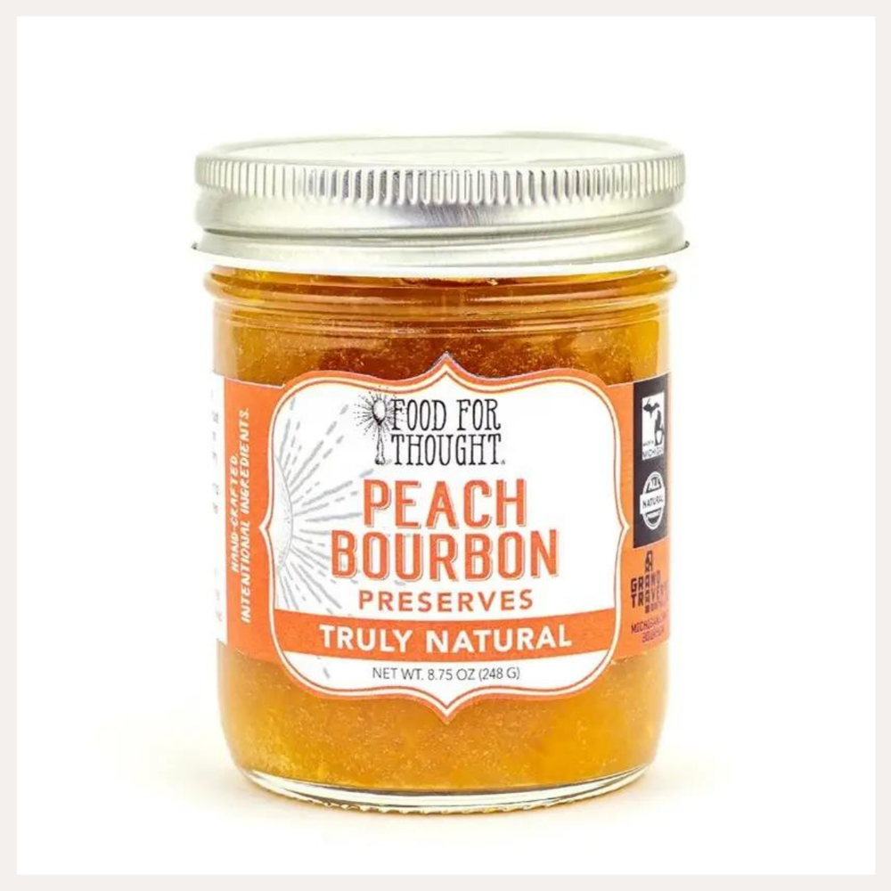 Peach Bourbon Preserves