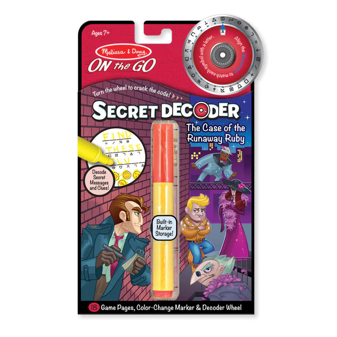 On The Go Secret Decoder Pad