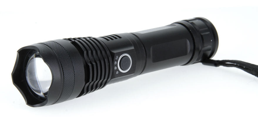 2000 Lumen Rechargeable Tactical Flashlight