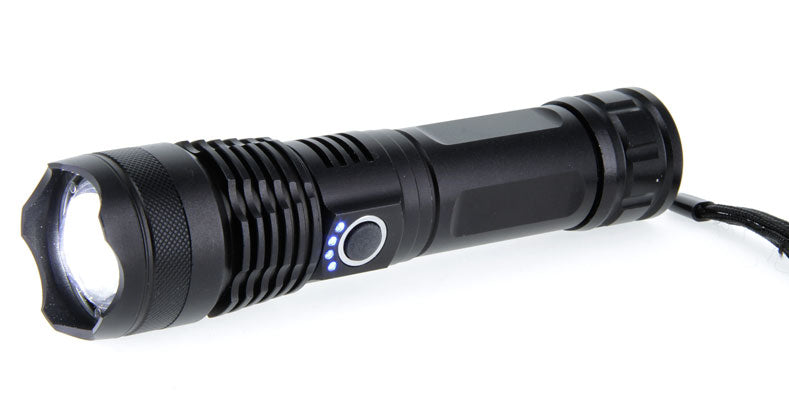 2000 Lumen Rechargeable Tactical Flashlight