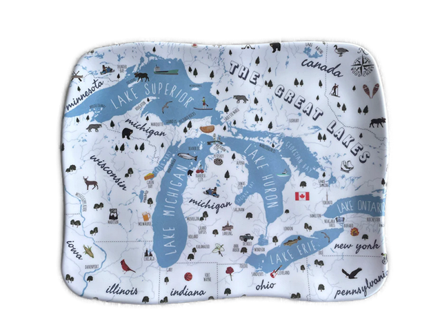 Great Lakes Melamine Tray