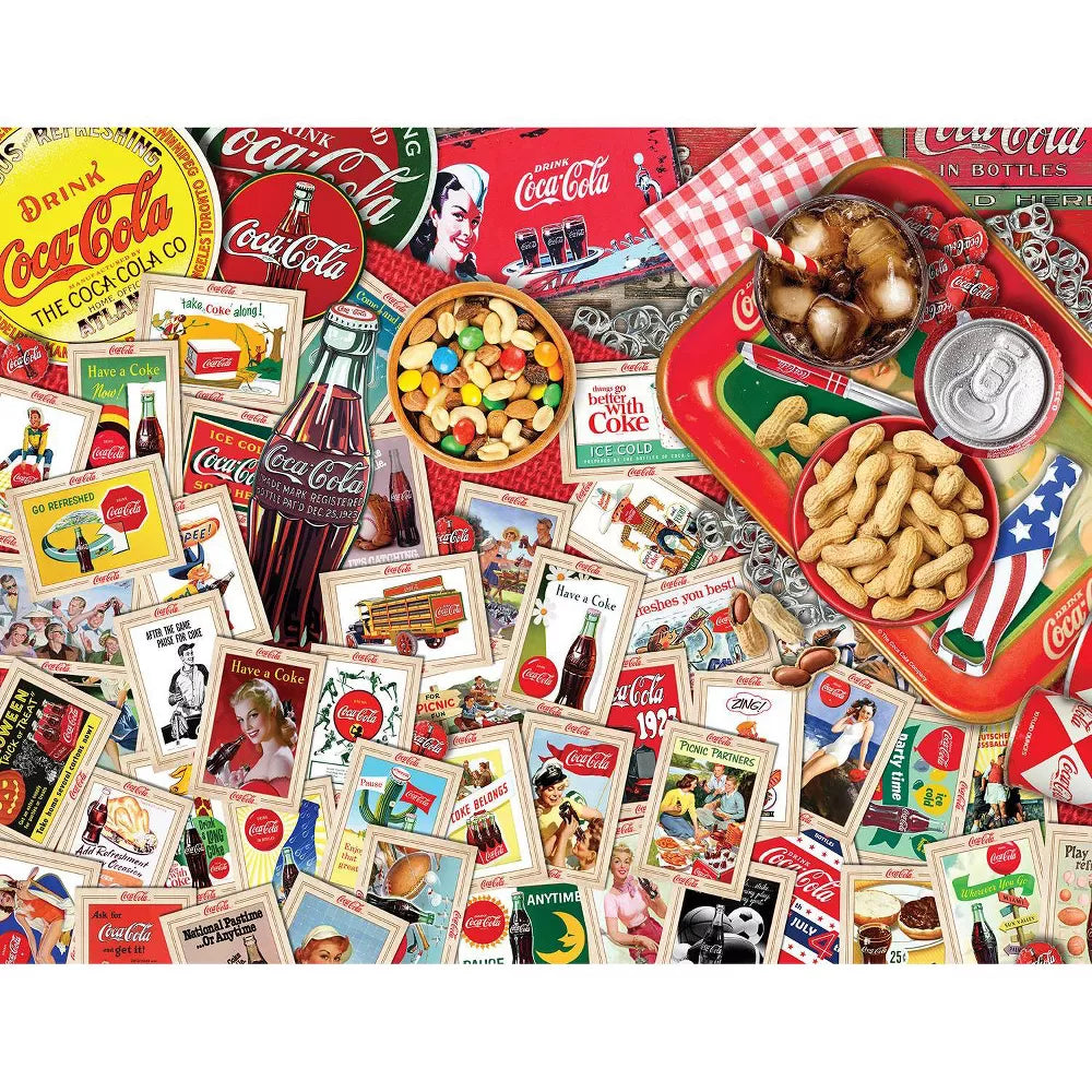 Springbok Coca-Cola Collector&#39;s 500 pc. Puzzle