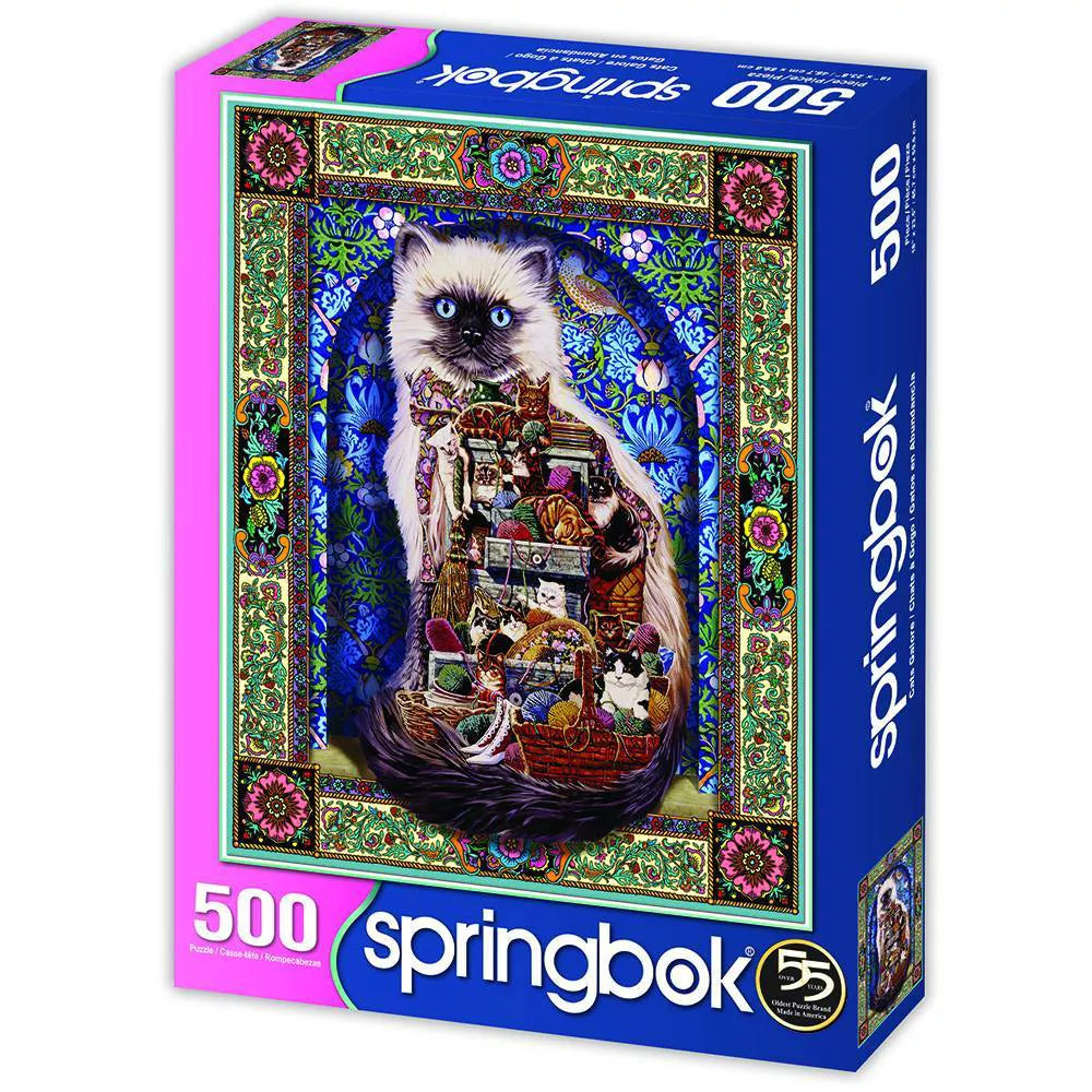 Springbok Cats Galore 500 pc Puzzle
