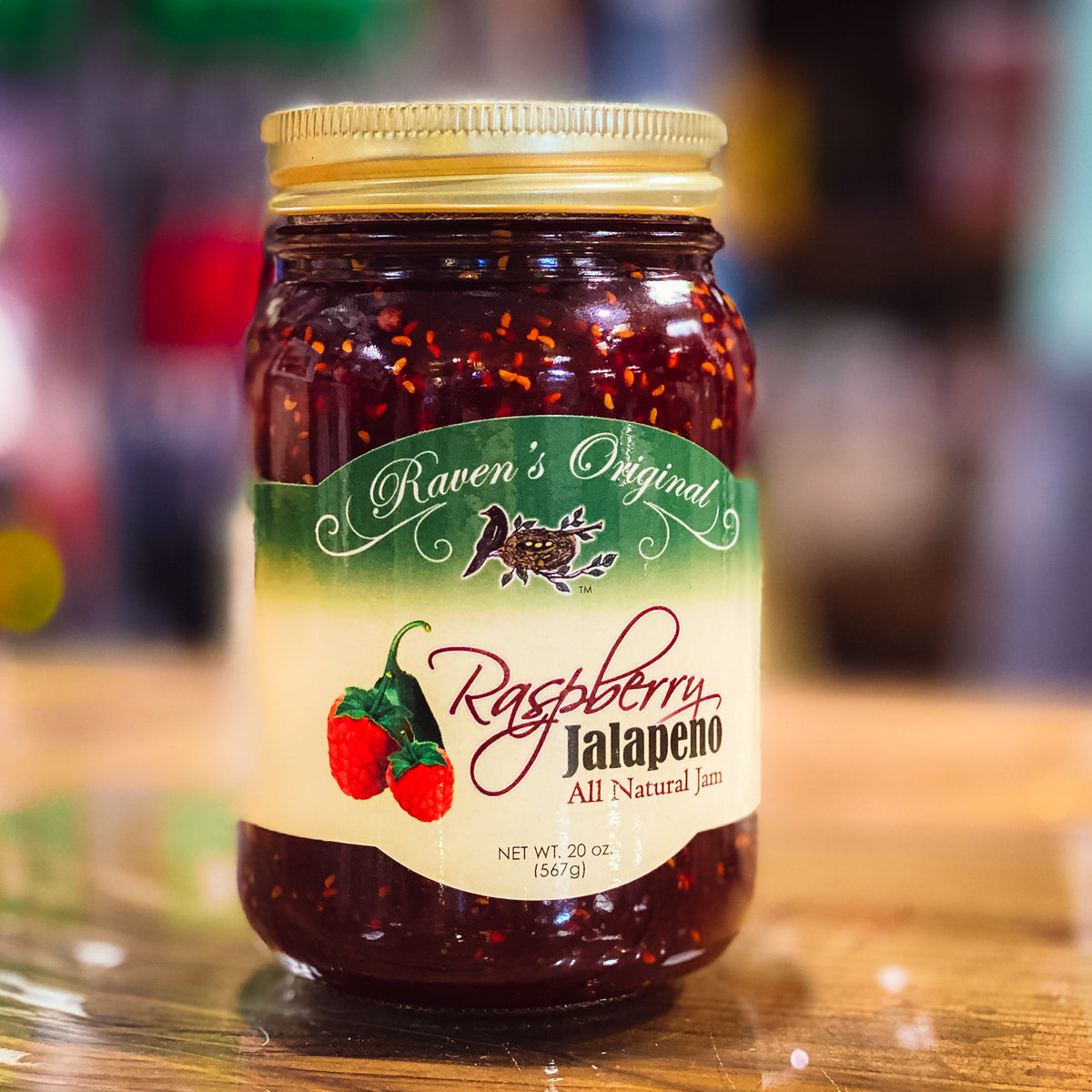 Raspberry Jalapeno Jam 20oz