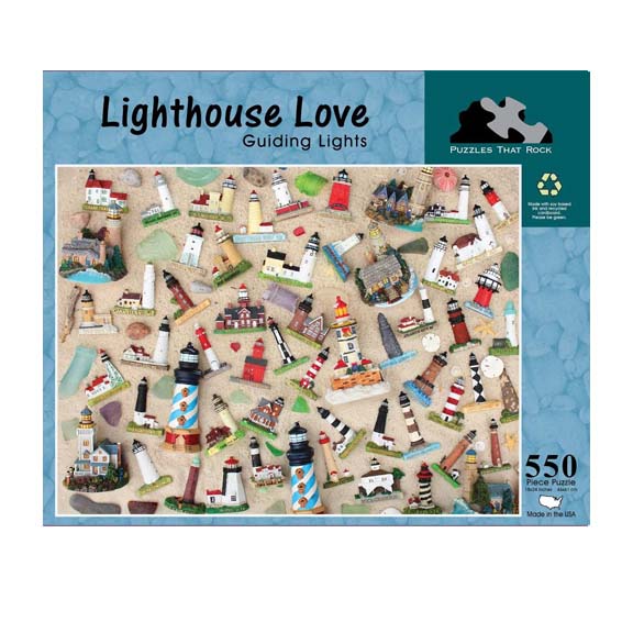 Lighthouse Love 550 pc Puzzle