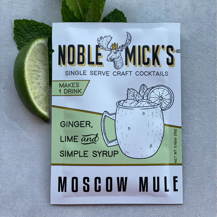 Noble Mick&#39;s Single Serve Craft Cocktail Mix