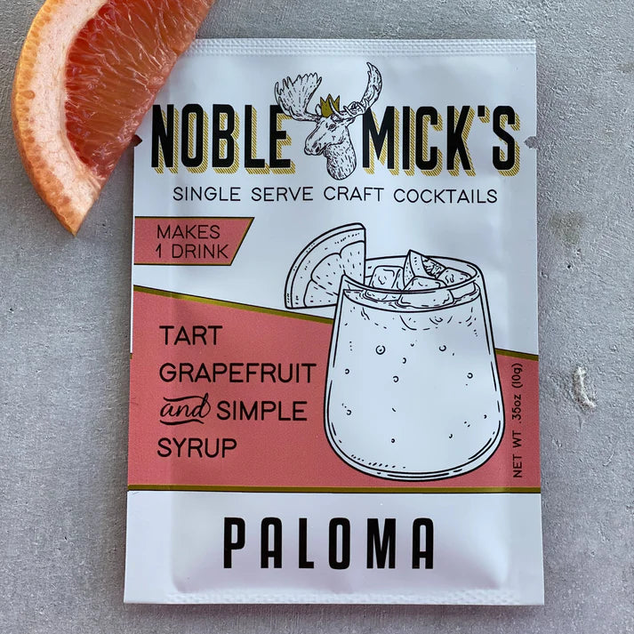Noble Mick&#39;s Single Serve Craft Cocktail Mix