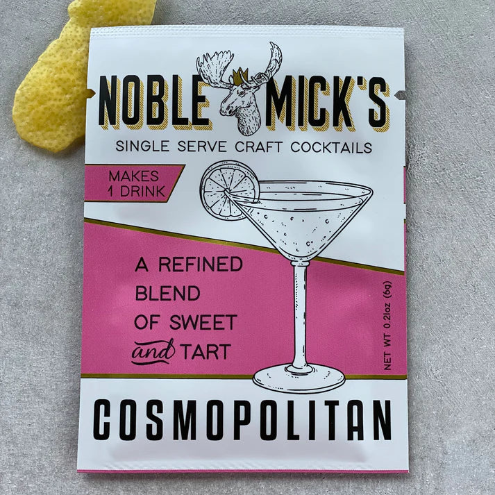 Noble Mick&#39;s Single Serve Craft Cocktail Mix