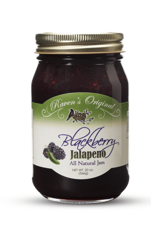 Blackberry Jalapeno Jam 20oz