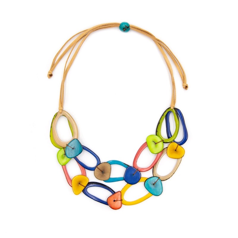 Tagua Crystal Necklace