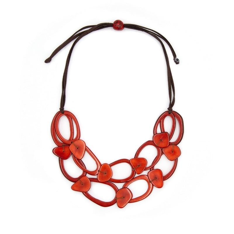Tagua Crystal Necklace