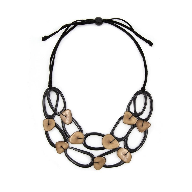 Tagua Crystal Necklace