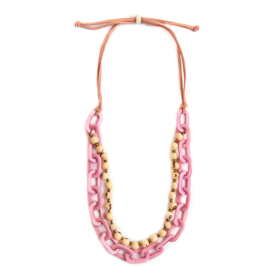 Tagua Amaranta Necklace