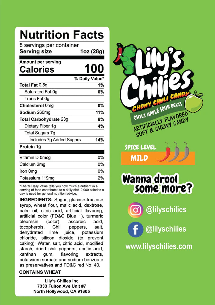 Lily&#39;s Chilies Chewy Chili Gummies