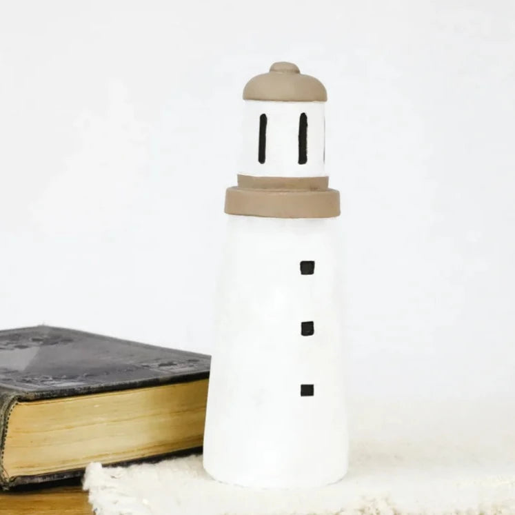 7.1&quot; Cement Lighthouse