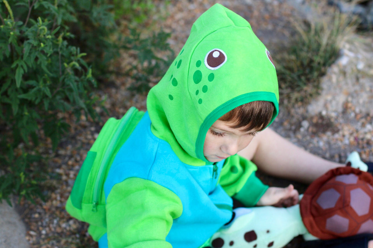 Sea Turtle 3D Backpack Hoodie