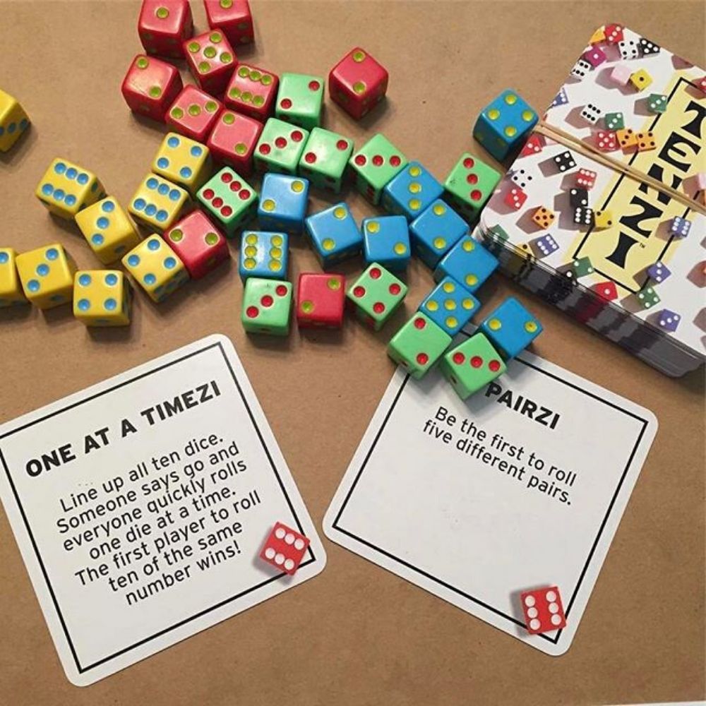 77 Ways to Play Tenzi Cards