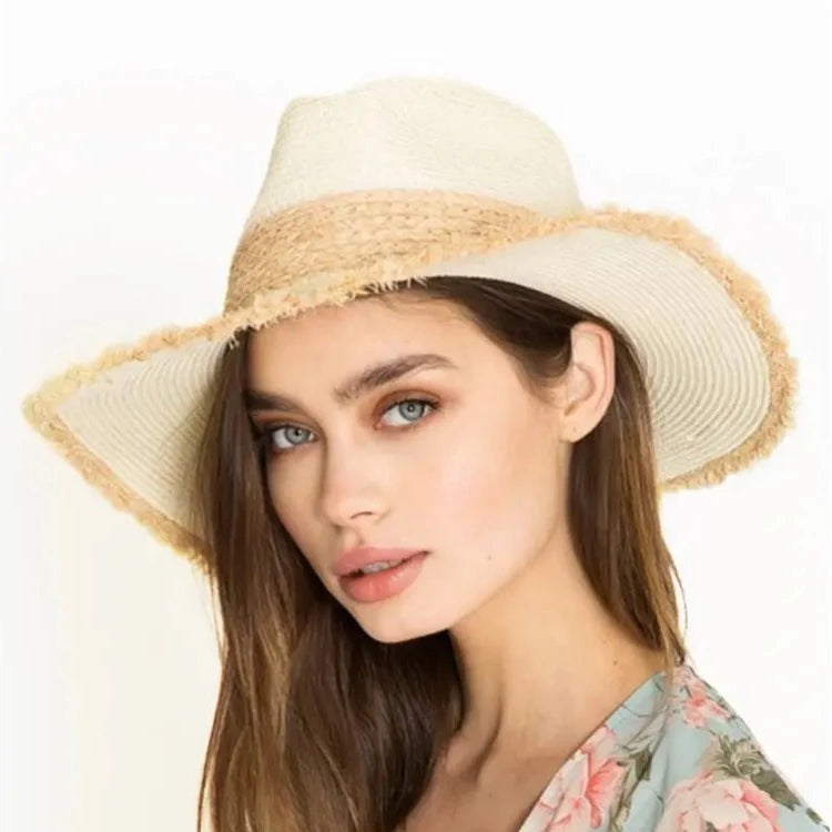 Straw Fedora Hat