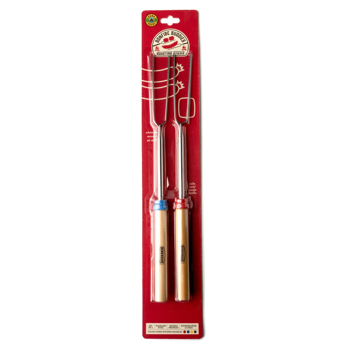 Bonfire Buddies Roasting Sticks 2 pk.