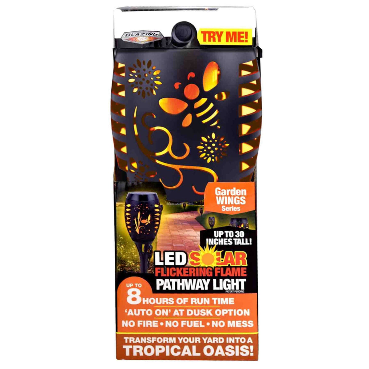 Garden Wings Solar Pathway Light