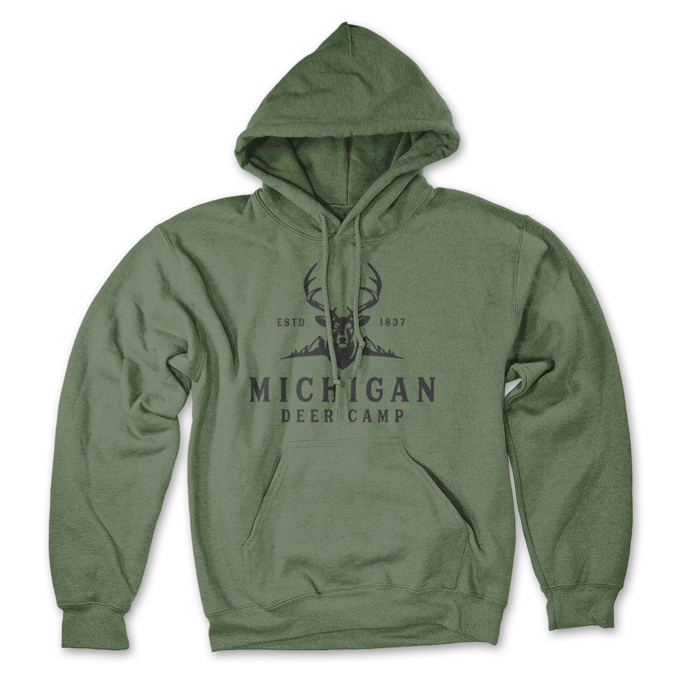 Deer Camp Unisex Hooded Sweatshirt