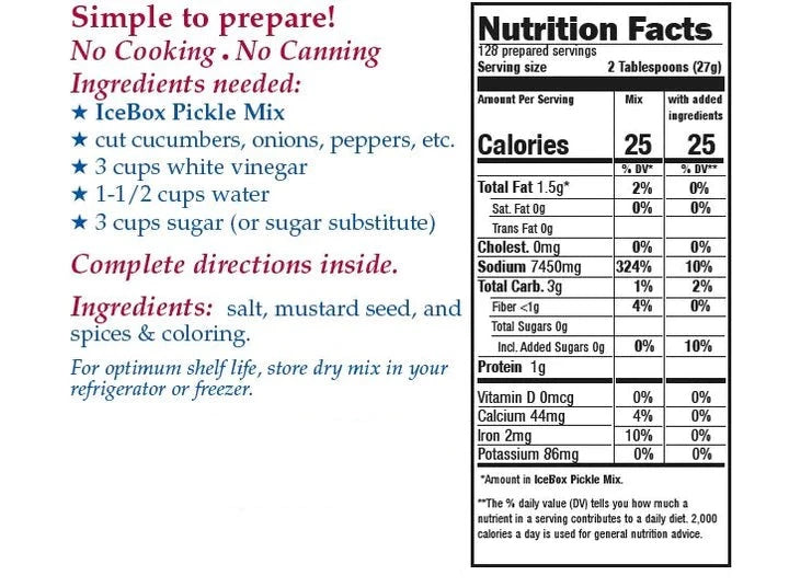 IceBox Pickle Dip Mix