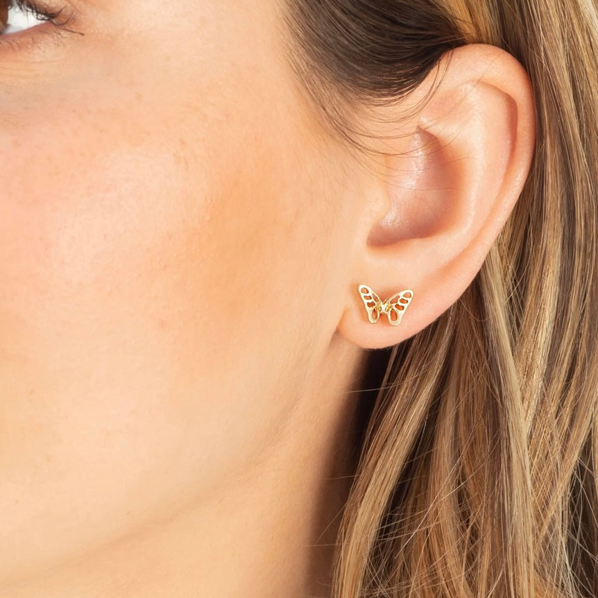 Butterfly Stud Buds Earrings