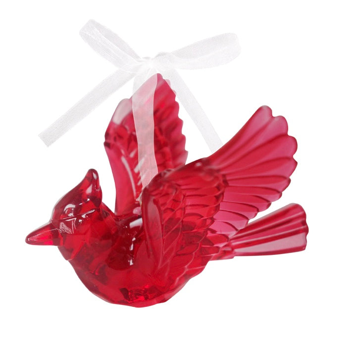 3.5&quot;Acrylic Cardinal Ornament