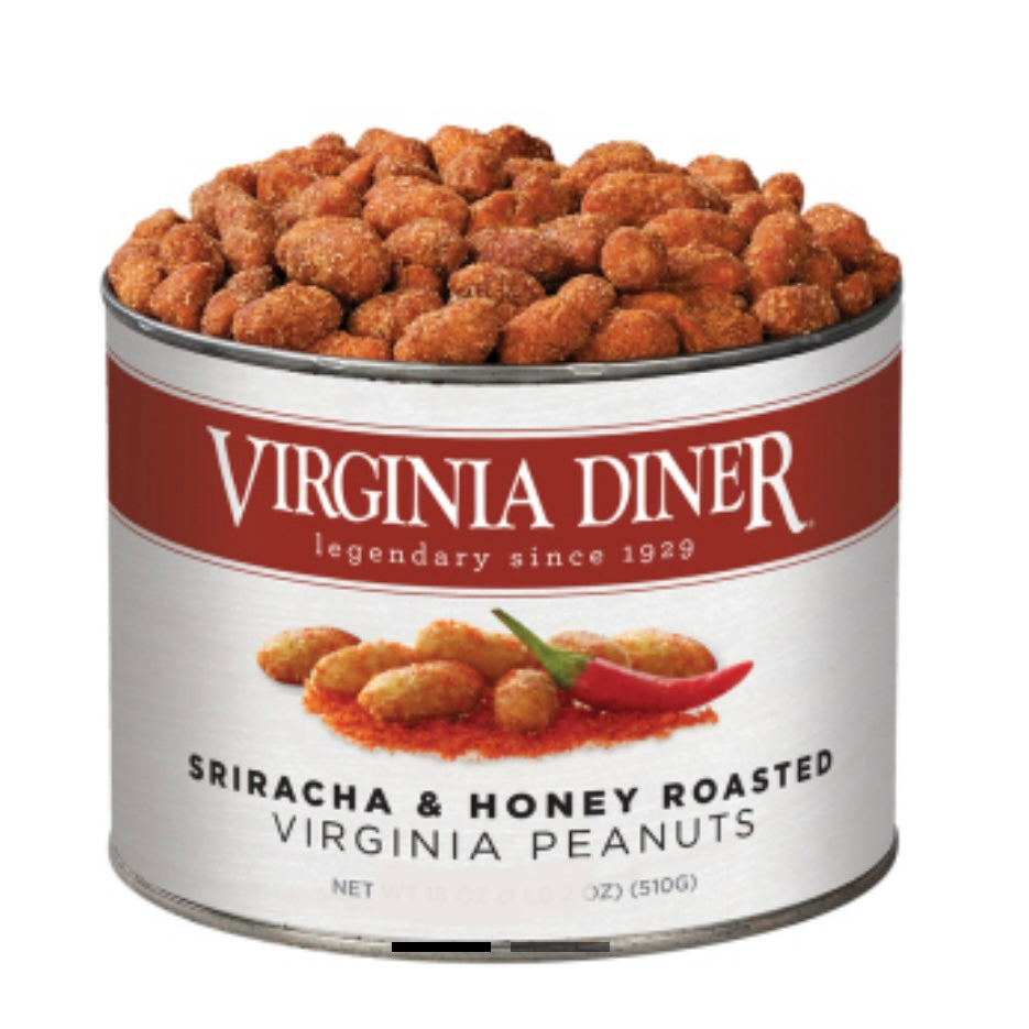 Virginia Diner Sriracha &amp; Honey Peanuts 9oz
