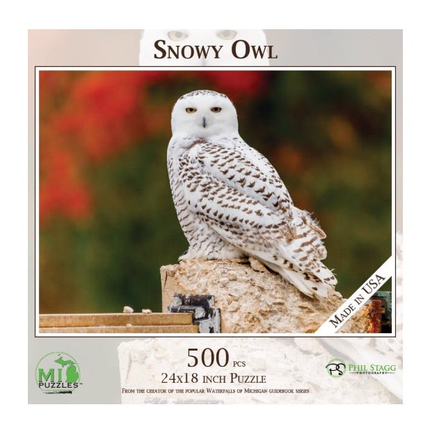 Snowy Owl 500 pc Puzzle