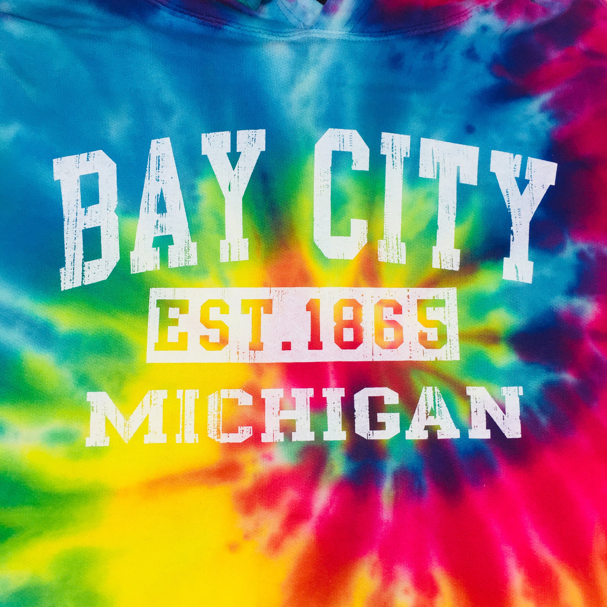 Bay City Tie Dye Hoodie