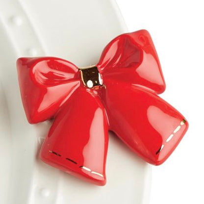 Wrap It Up Red Bow Nora Mini