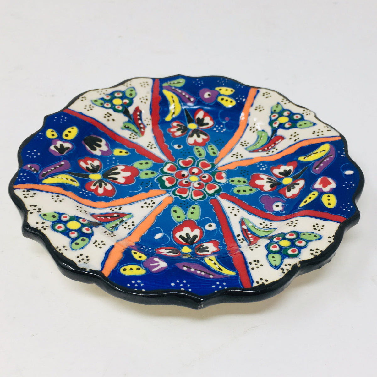 5&quot; Embossed Round Plate