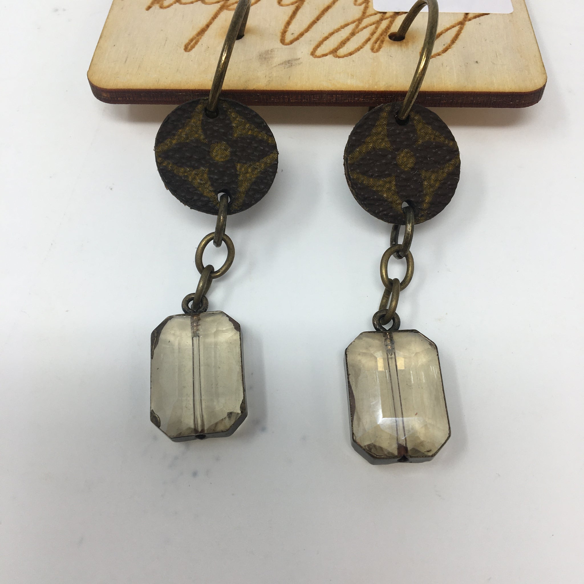 Louis Vuitton Vintage Monogram Earrings