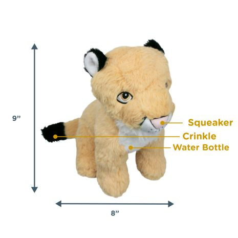 Interactive Plush Squeaker Toy
