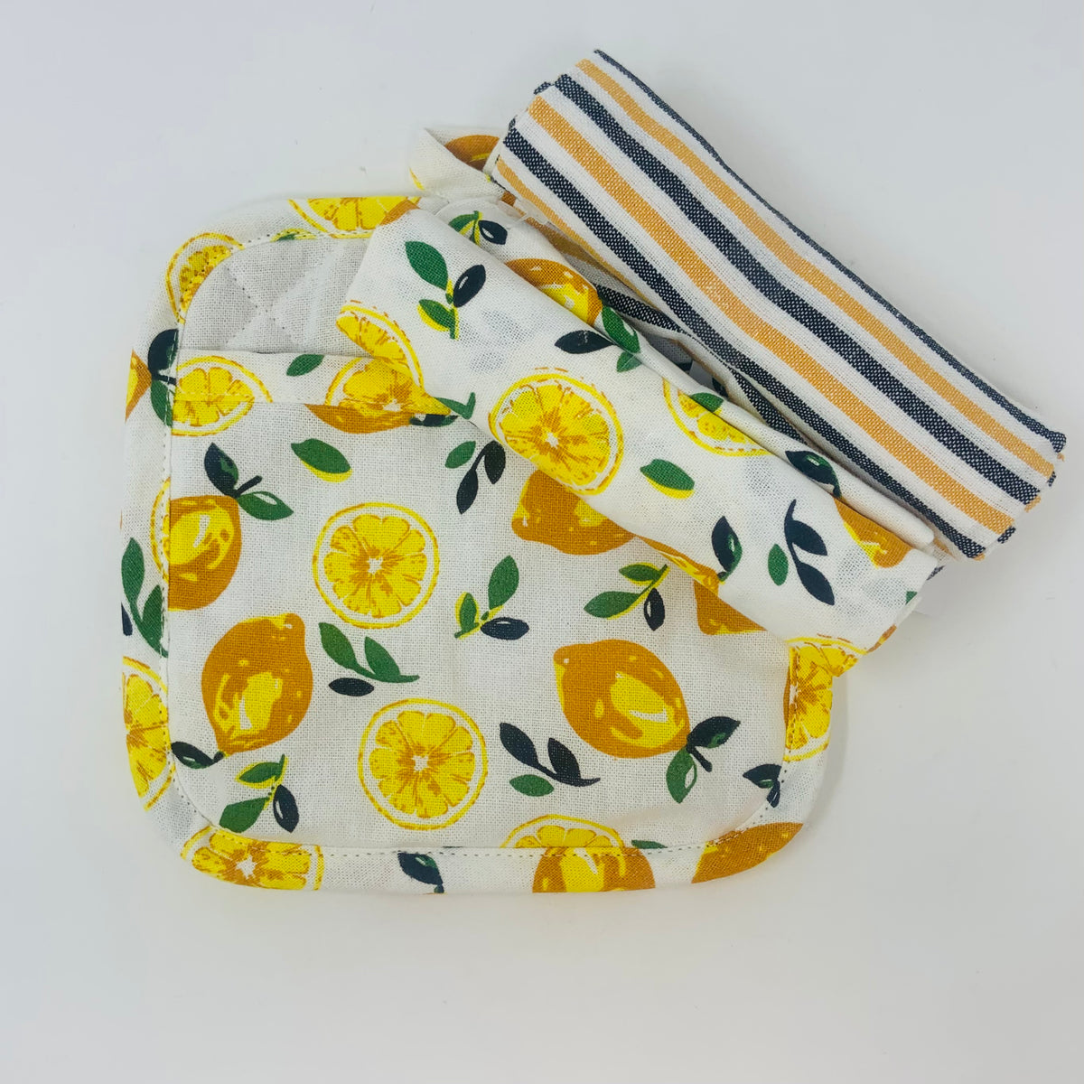 Hello Spring Pot Holder &amp; Kitchen Towel Set